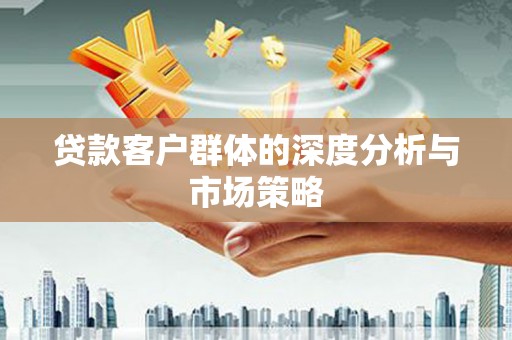 南皮贷款客户群体的深度分析与市场策略
