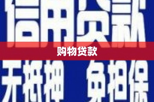 南皮购物贷款