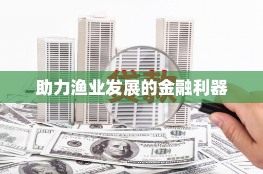 南皮助力渔业发展的金融利器