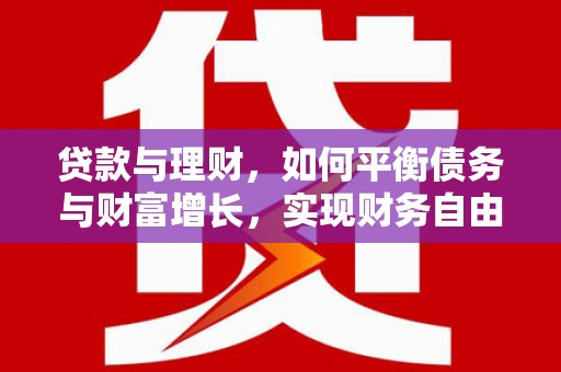 南皮贷款与理财，如何平衡债务与财富增长，实现财务自由